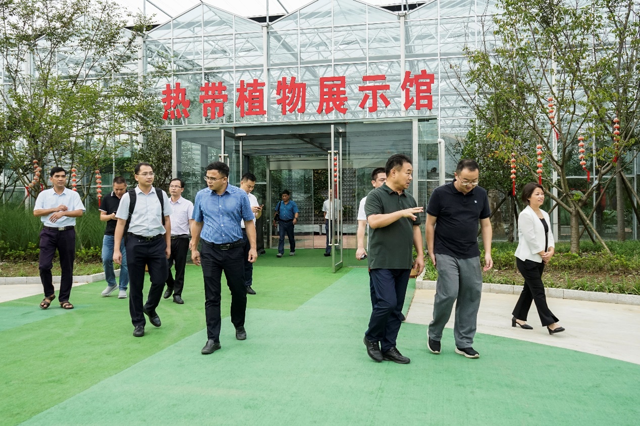 广西藤县县委书记杜城书记莅临我司考察